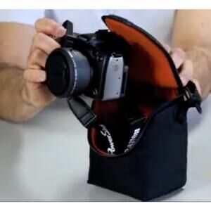 Lowepro Camera Lens Bag Adventura Ultra Zoom 100 Black Padded